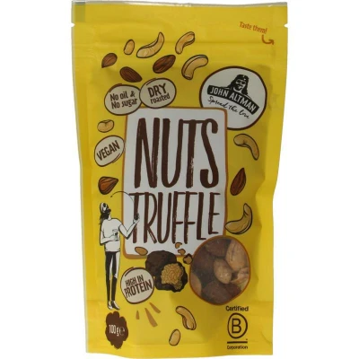 Afbeelding van John Altman Dry roasted mixed nuts truffle 100 g