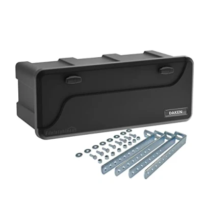 Afbeelding van Dikendoos, black, zwart, L, 750 x 300 355 mm, incl. verticale houder, gereedschapskist, aanhanger, opbergkist
