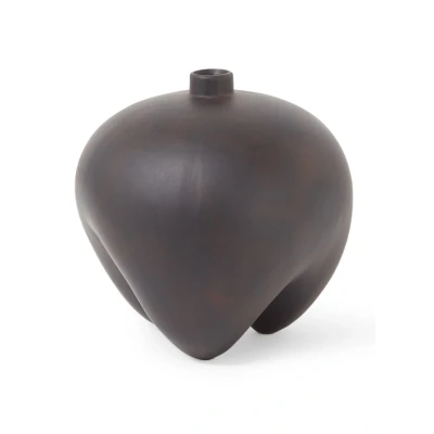 Afbeelding van 101 Copenhagen Sumo Mini vaas 26 cm Donkerbruin