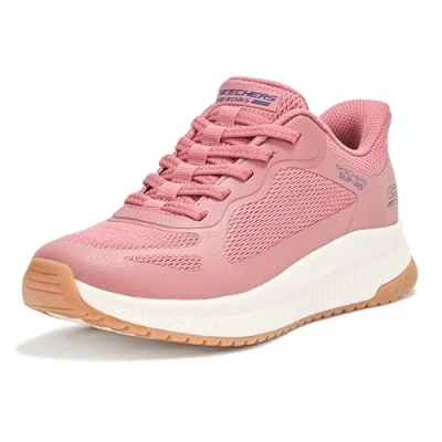 Afbeelding van Skechers Slip Ins: Bobs Squad 4 Staple Look, Vrouwen, Roze, Sneakers, maat: 36,5