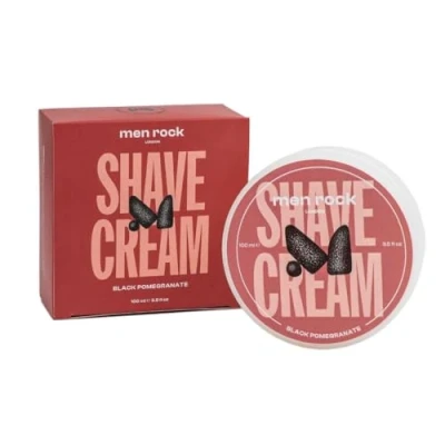Afbeelding van Men Rock London Scheercreme Black Pomegranate 100ML