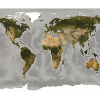 Afbeelding van Komar Vliesbehang World&quot; (1 stuk)