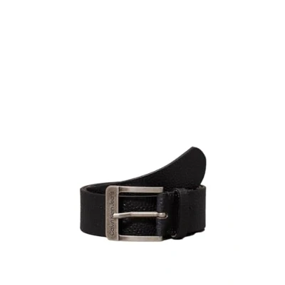 Afbeelding van Calvin Klein Jeans Heren klassieke NOS LTHR riem 40MM K50K512608 vast, Zwart (zwart), 100, 100