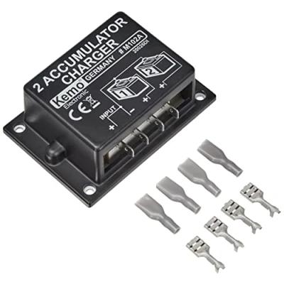 Afbeelding van Kemo M102A tweede acculader 6 24 V/DC