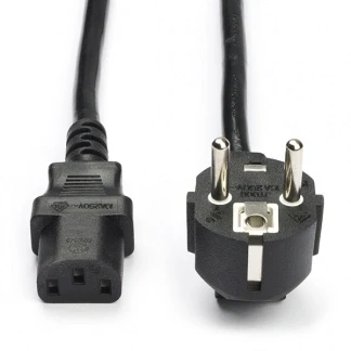 Afbeelding van C13 kabel Nedis 5 meter (Haaks)