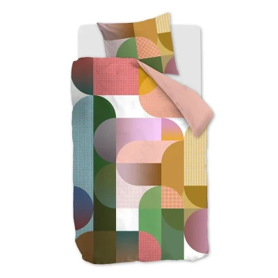 Afbeelding van Beddinghouse Dutch Design Arc dekbedovertrek Eenpersoons 140x200/220 Multi