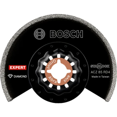 Afbeelding van Bosch Accessoires Expert Grout Segment blad ACZ 85 RD4 multitoolzaagblad mm 10 delig 1 stuk(s) 2608900035