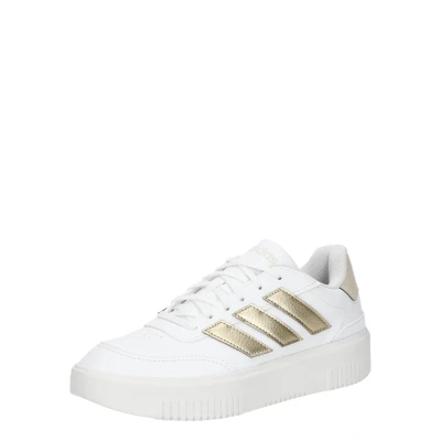 Afbeelding van adidas Dames COURTBLOCK SHOES, ftwr white/cyber met./orbit grey, 36 2/3 EU
