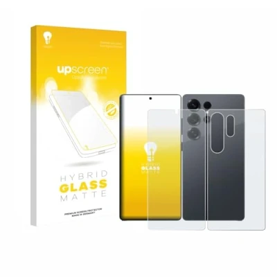 Afbeelding van upscreen Screenprotector voor Samsung Galaxy S25 Ultra (Voor+Achter) Folie Beschermfolie Beschermglas matte