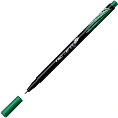Afbeelding van 12x Bic fineliner Intensity groen
