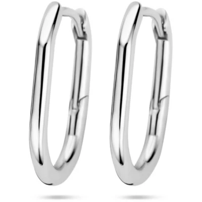Afbeelding van Zilver Gerhodineerd Klapoorringen Buis 2 MM 1340037