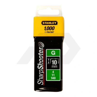 Afbeelding van Stanley nieten 10mm type G 1 TRA706T (Per 1000 stuks)