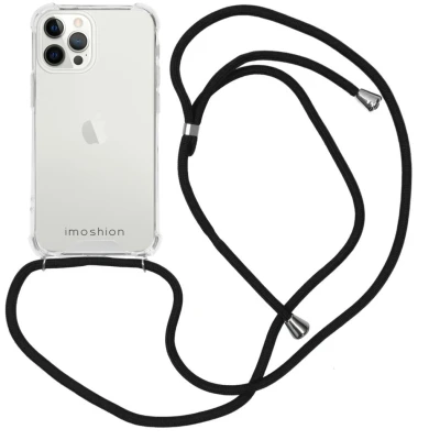 Afbeelding van Apple iPhone 12 Pro Max Hoesje Kunststof iMoshion Hardcase/Koordhoesje/Backcover Transparant Telefoonhoesje