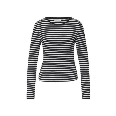 Afbeelding van comma casual identity top zwart