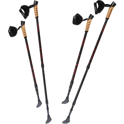 Afbeelding van Nordic Walking Stokken Telescopisch 2 Paar Rood