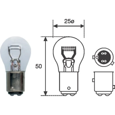 Afbeelding van Magneti Marelli Gloeilamp 008529100000