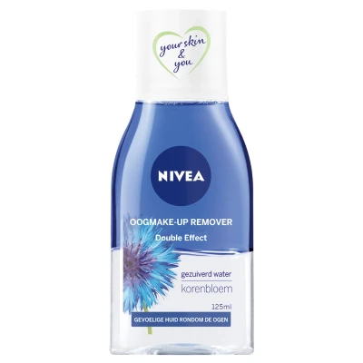 Afbeelding van 6x Nivea Visage double effect oogmake up remover 125ML