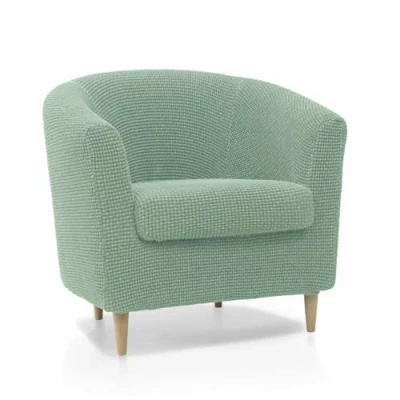 Afbeelding van SOFASKINS® Bankovertrek, super elastisch, exclusief design, ademend en duurzaam, eenvoudig aan te brengen, afmetingen 60 90 cm, turquoise