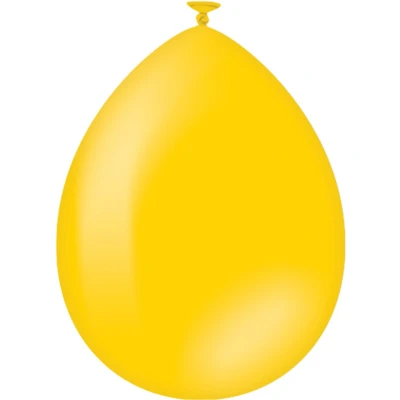 Afbeelding van Gele Ballonnen 30cm 10, 25, 50 of 100 stuks
