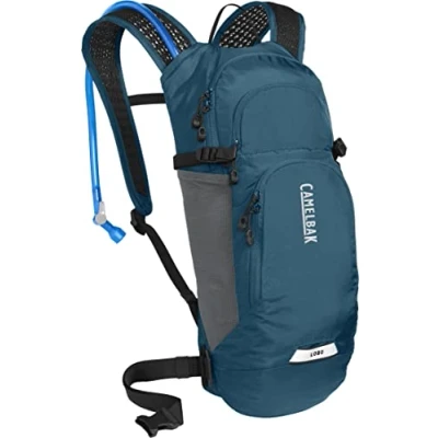 Afbeelding van CAMELBAK LOBO 9 liter Hydration Cyling rugzak met 2 reservoir Marokkaans blauw/zwart /2