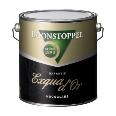 Afbeelding van Boonstoppel Garantie Exqua d&#039;Or Hoogglans 2,5 liter Houtverf