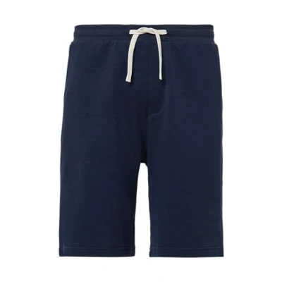 Afbeelding van s.Oliver Detroitbermuda MIT Flammgarnstruktur IM Relaxed FIT Trainingsbroek, Heren, Maat: Large, Tiefblau