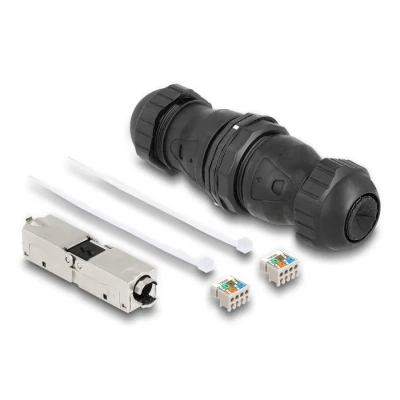 Afbeelding van Delock Kabelverbinder LSA zu Cat.6A IP68 staub und wasserdicht sc