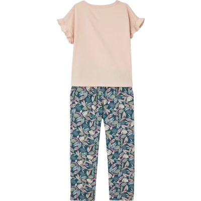 Afbeelding van Vertbaudet Meisjesset met shirt en broek