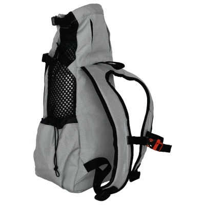 Afbeelding van K9 Sport Sack Hondenrugzak voor kleine en middelgrote huisdieren Verstelbare hondenrugzakdrager aan de voorkant Volledig geventileerd Veterinaire Goedgekeurd (Medium, Air Charcoal Grey)