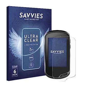 Afbeelding van Savvies (6 Stuks) Schermbeschermer voor Garmin Oregon 700 Screen Protector Ultra Transparant