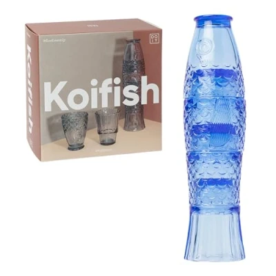 Afbeelding van Koi Glazen (set van 4) Blauw DOIY