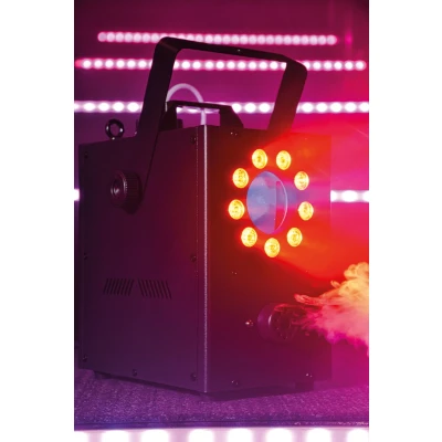 Afbeelding van QTX Compact LED Fog Machine with RGB Moonflower Effect 400W