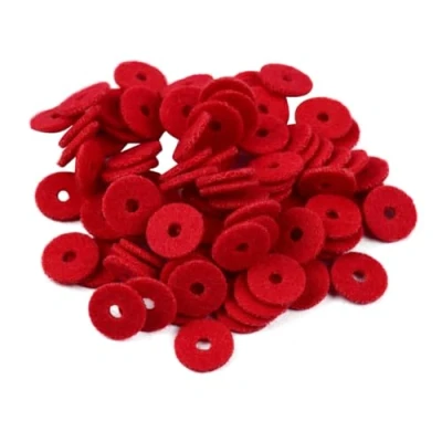 Afbeelding van Clyictz 90Pcs Piano Vilt Wasmachines Pads Balans Rail Ponsen Reparatie Onderdelen Tuning Accessoires