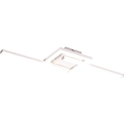 Afbeelding van Trio Witte plafondlamp Viale design R67303131