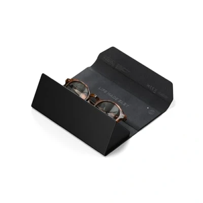 Afbeelding van SATECHI FindAll Brillenkoker met Find My, Opvouwbaar &amp; Draagbaar, Draadloos Oplaadbaar, Vergeten Melding, Luid Geluidssignaal, Compatibel de Meeste Brillen XR/AR Zwart