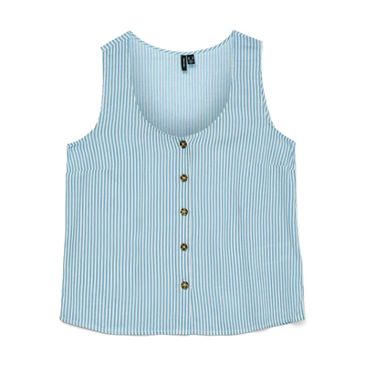 Afbeelding van Vero Moda Vmbumpy NOOS Bodywarmer, Dames, Maat: Small, Airy blue