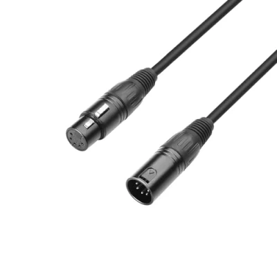 Afbeelding van Adam Hall Cables 3 STAR DGH 0600 DMX kabel XLR male 5 pool naar female 6 m