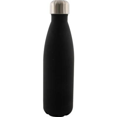 Afbeelding van Point Virgule Dubbelwandige Drinkfles 500 Ml Mat Zwart Drinkflessen