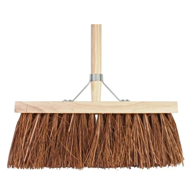 Afbeelding van Talen Tools Straatbezem 37cm steel 140cmnatuurvezel BB37C