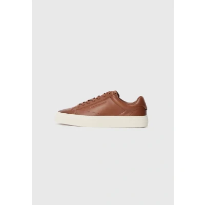 Afbeelding van Tommy Hilfiger Cupsole Sneakers laag, Heren, Maat: 40, Winter cognac Schoenen