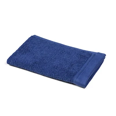 Afbeelding van Sowel® Gastendoekjes 30x50 cm, 100% biologisch katoen, premium kwaliteit, handdoek gemaakt in Portugal, marineblauw
