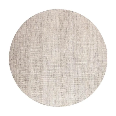 Afbeelding van Interieur05 Vloerkleed Ciro rond Grijs/Donkergrijs 180Ã ̃