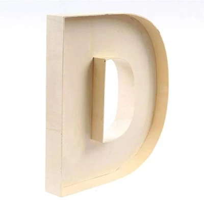 Afbeelding van vulbare Houten Letter D Brief a Z Brief,