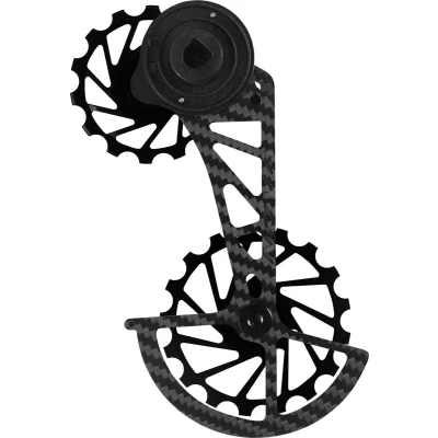Afbeelding van Novaride AXS XPLR Carbon ceramic derailleur SRAM RIVAL Zwart
