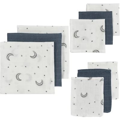 Afbeelding van Meyco Hydrofiele Starterset Moon Indigo 9 delig