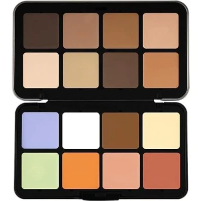 Afbeelding van Carla Secret Concealer palet, crème, blush langdragend, volledige dekking, voor een onberispelijke huid (#4)