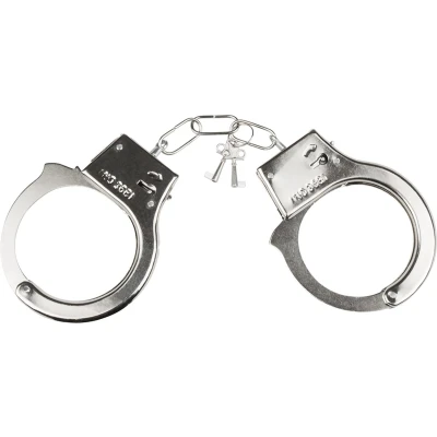 Afbeelding van Boland Handboeien Zilver Kinderen en volwassenen Unisex Boef Politie Boeven