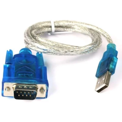 Afbeelding van USB A (m) naar 9 pins SUB D seriële RS232 adapter 0,80 meter