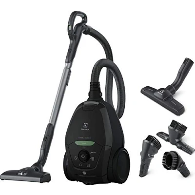 Afbeelding van Electrolux PD82 GREEN stofzuiger met zak, max. vermogen 600 W, AeroPro afzuigsysteem, 2 borstels, 3 in 1 accessoires