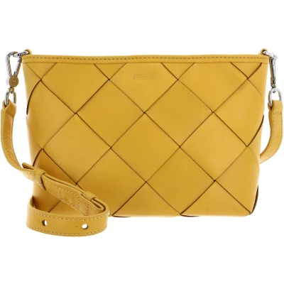 Afbeelding van BREE Schoudertas Obra Dia 1 Cross Shoulder Bag Honey Geel